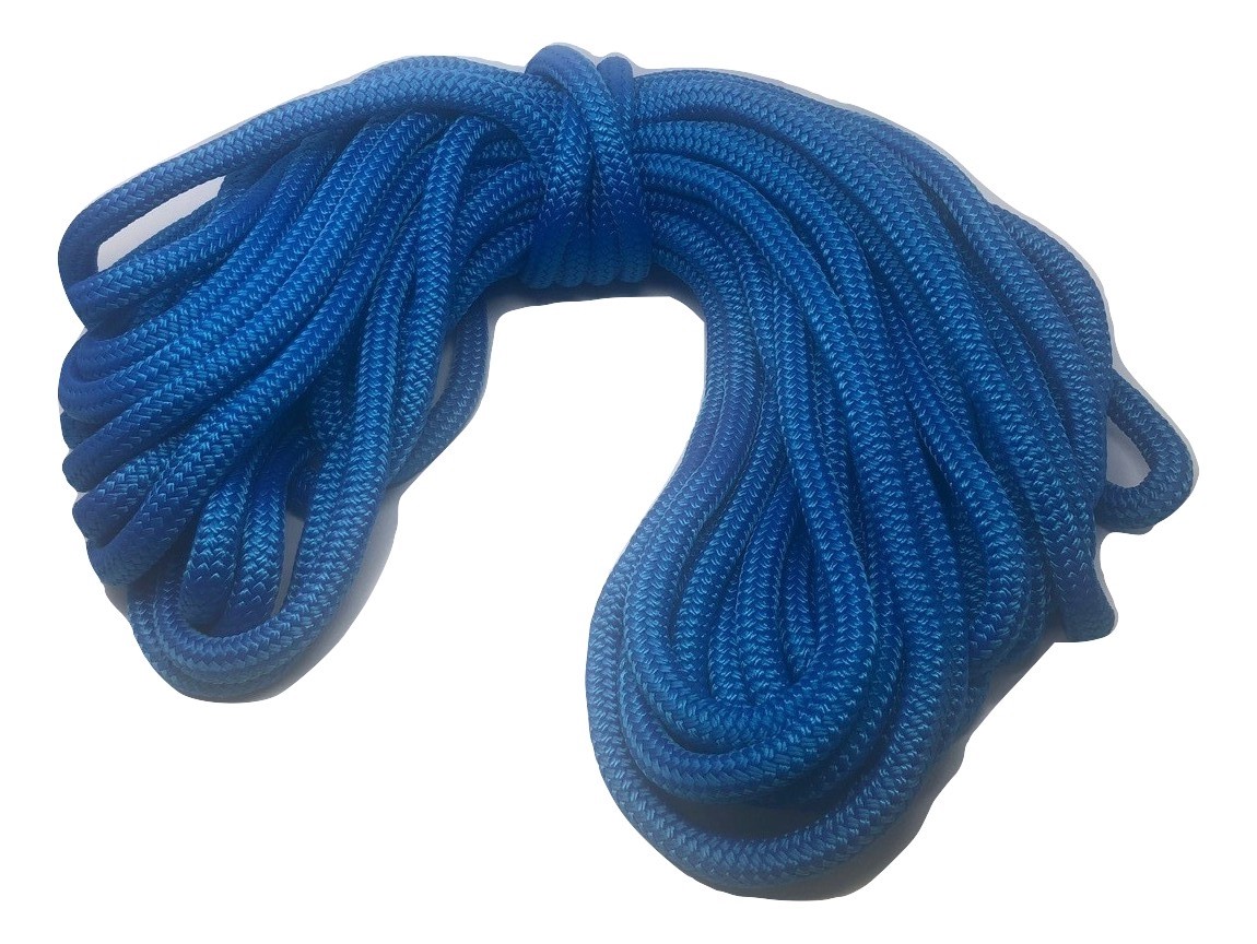 50 Feet NEW 5/8" Double Braid Rope 12300Lbs BREAKING STRENGTH NEW 2018 Stock 