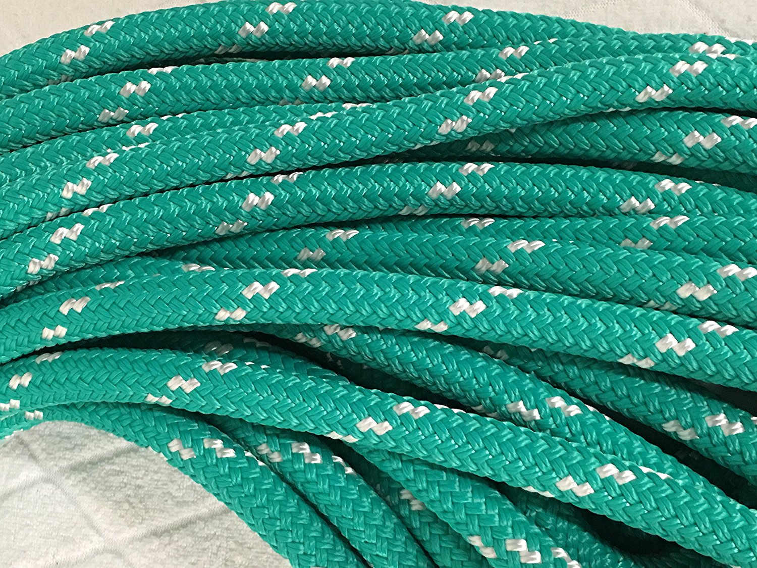 Details about   7/16" x 200' Double Braid Polyester Rope Rigging Rope 8400lbs Breaking Strength 