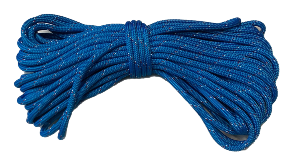 blue yacht braid rope