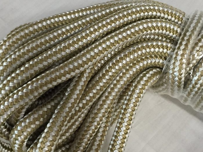 thumbnail image 2 of Black Nylon Dock Lines Rope 5/8" X 15' - Made In USA By Mad Dog Products 2 of 4
