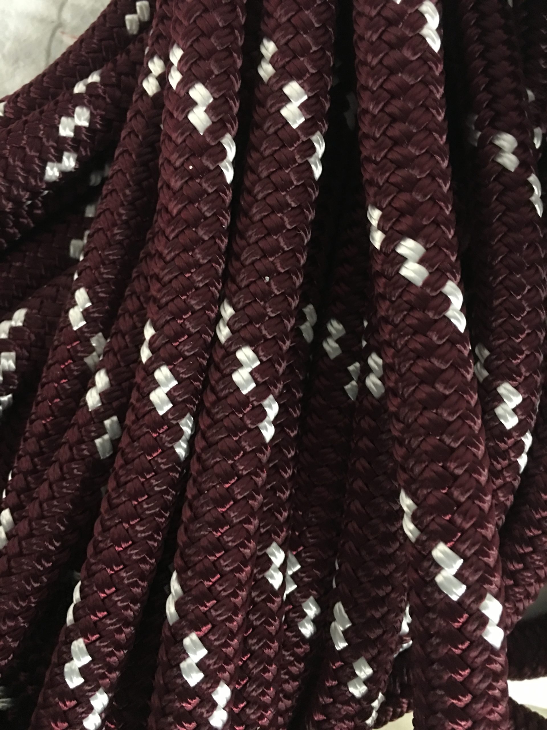 Double Braid Polyester halyard line yacht   Made in USA 9/16" x 100 ft 